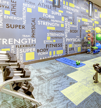 24 Hour fitness center